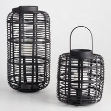 Wire Mesh 2 Pieces Round metal lantern