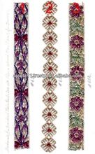 HAND EMBROIDERED ZARI LACES AND BORDERS