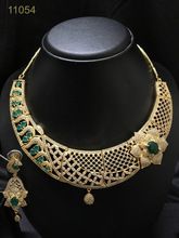 American Diamond African Necklace set
