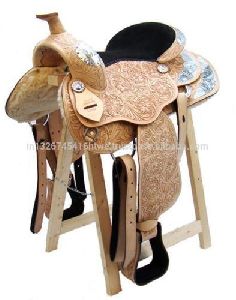 Western Horse Riding Leather Saddle