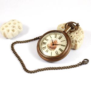 Pocket watch with Chain Bag