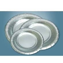 Disposable Fancy party paper plates with designs and plain