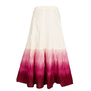 TYE AND DYE LONG SKIRT