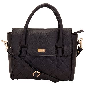 Black Quilted Handbag