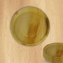 Standard Biodegradable Eco Friendly Acacia Wooden Round Plate