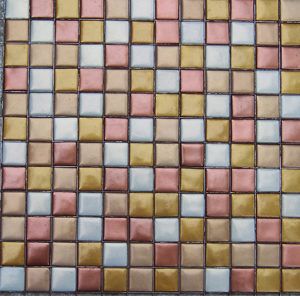 Metallic Glass Mosaic Tile