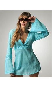 Cotton Lycra Beach Kurti