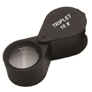 Diamond Eye Loupe Magnifier Met Black 10X