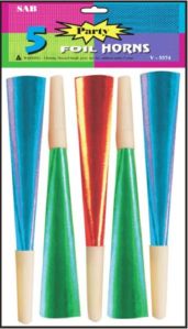 Blow-out Birthday Noisemakers Horn