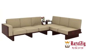 Foldin Cushion Shisham Wood Moden Sofa