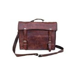 Genuine Goat Mens Flap Leather Bags
