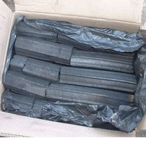 Wood Hexagon Briquette Charcoal