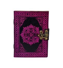 Genuine Leather Blank Paper Journal Wicca Memory Diary