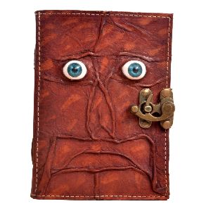 Handmade Genuine Antique Mens Eyes Journal Antique Notebook