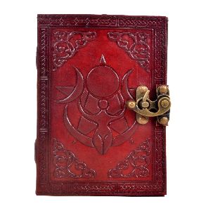 Handmade Genuine Vintage Goddess Mother Leather Journal Diary