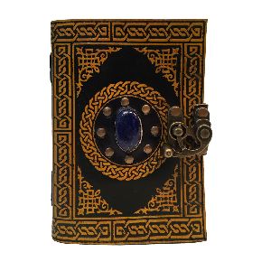 Handmade Gods Eye With Shadows Classic Leather Journals