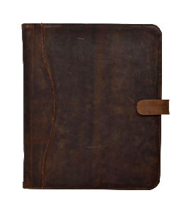 Handmade New Design Crazy Horse Leather Organizer Notebook