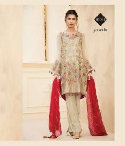 Embroidered Heavy Georgette Suit