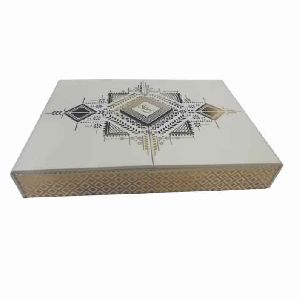 Ivory Luxury Wedding Invitation Box