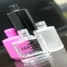 Frosted And Coated Nail Polish Bottle Set