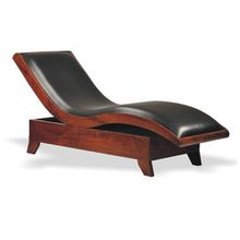 Wooden Spa Lounger