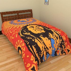 Culture mandala design Print bed sheet