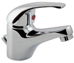 BASIN MIXER WITH POP-UP WASTE BRASS