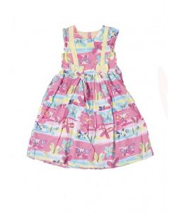 KIDS BUTTERFULY PRINT FROCK