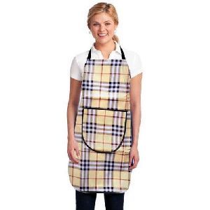 Checked Cooking Apron