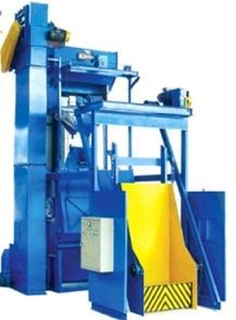 QR3210-TUMBLE BLAST MACHINE WITH LOADER