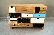 Patch Style Multi Drawers Storage Cabinet