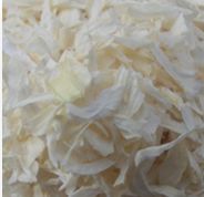 dehydrated white onion flakes