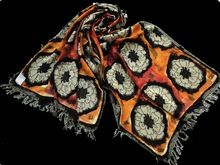 Wool Embroidery Jacquard Scarf