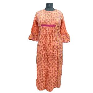 Ladies Printed Cotton Kurti