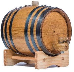 Wooden Wine Barrel