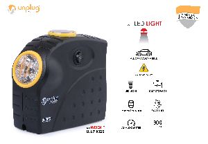 Unplug C21B - Tyre Inflator - Compact & Fast with LED Light