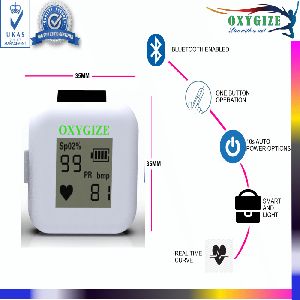 Oxygize Ring Oximeter with bluetooth SPO2 and pulse rate checker