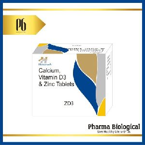 Calcium, Vitamin D3 & Zinc Tablet