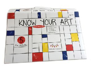Know Your Art colouring kit