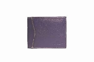 Genuine Leather Wallet Blue