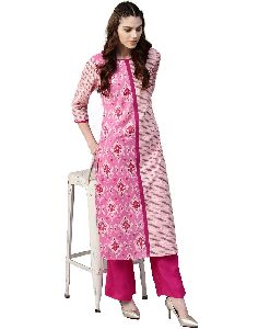 Cotton Kurta With Palazzo