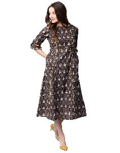 Cotton Kantha Dress