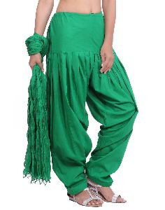 Flag Green Patiala Salwar and Dupatta Set