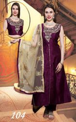 Heavy Designer Dupatta Silk Party Suits