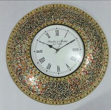 Handmade Glass Mosaic Wall Clock
