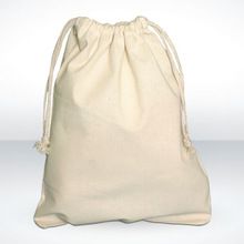 cotton fabric drawstring bag