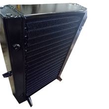Hydraulic oil cooler air cooded