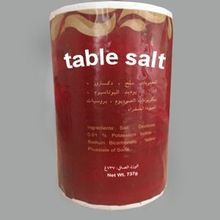 Triple refined free flow iodized cooking Salt