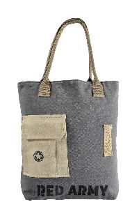 Cotton Handle Canvas Tote Bag Shopping Bag