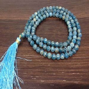 Apatite Round Beads Mala